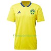 Camisola Suécia Mulher 1º Equipamento Mundial 2018 Manga Curta